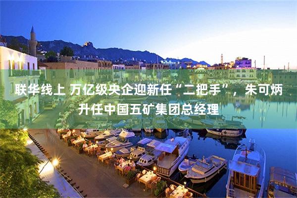 联华线上 万亿级央企迎新任“二把手”，朱可炳升任中国五矿集团总经理